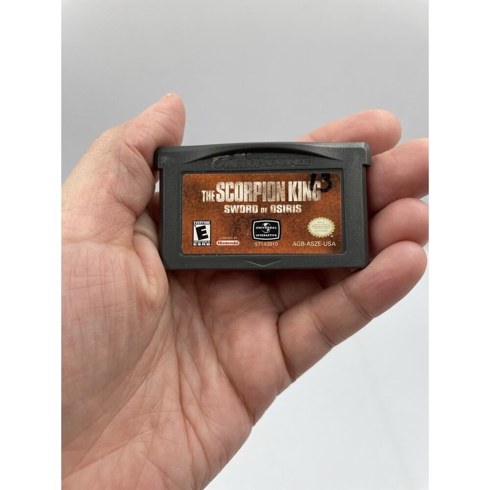 The Scorpion King: Sword of Osiris Nintendo Game Boy Advance GBA Cartridge Only